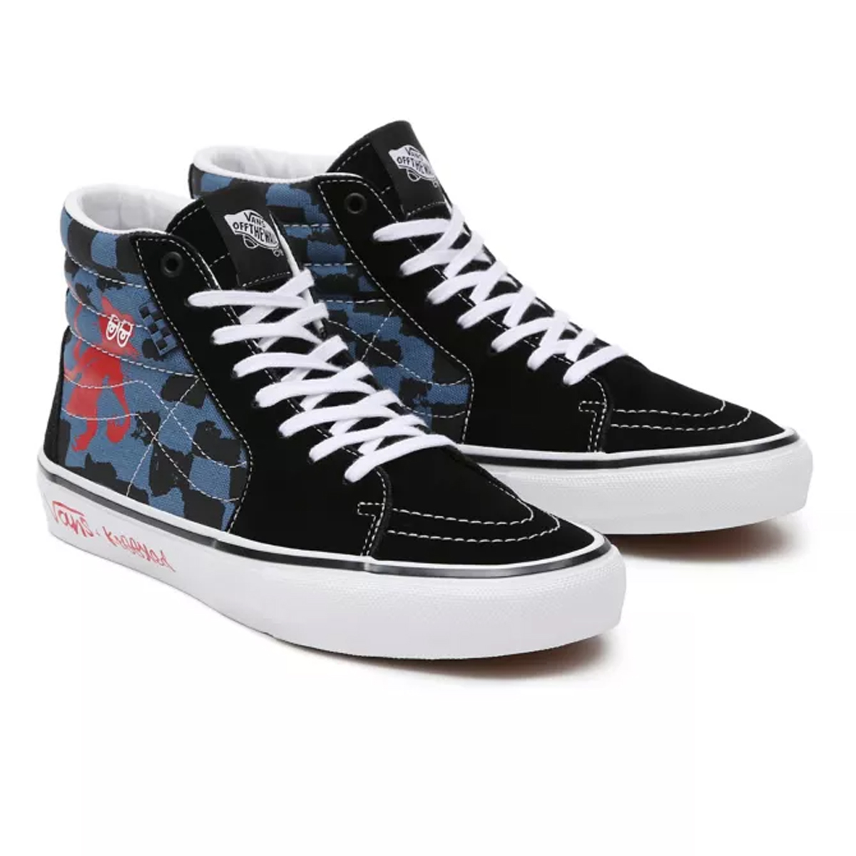 Mn Skate SK8-HI Krooked b Nata