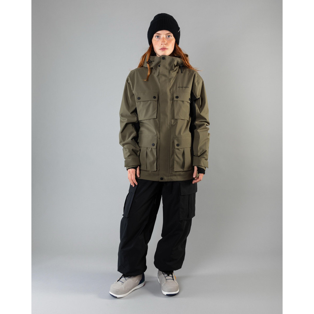 Cargo Jacket 2L Bekleidung, Mantel, Person, Jacke