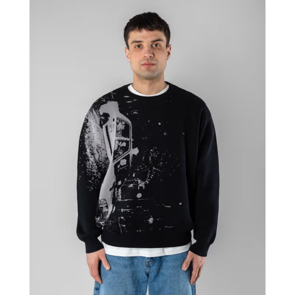 Jacquard Knit Sweater Jacquard Knit Sweater