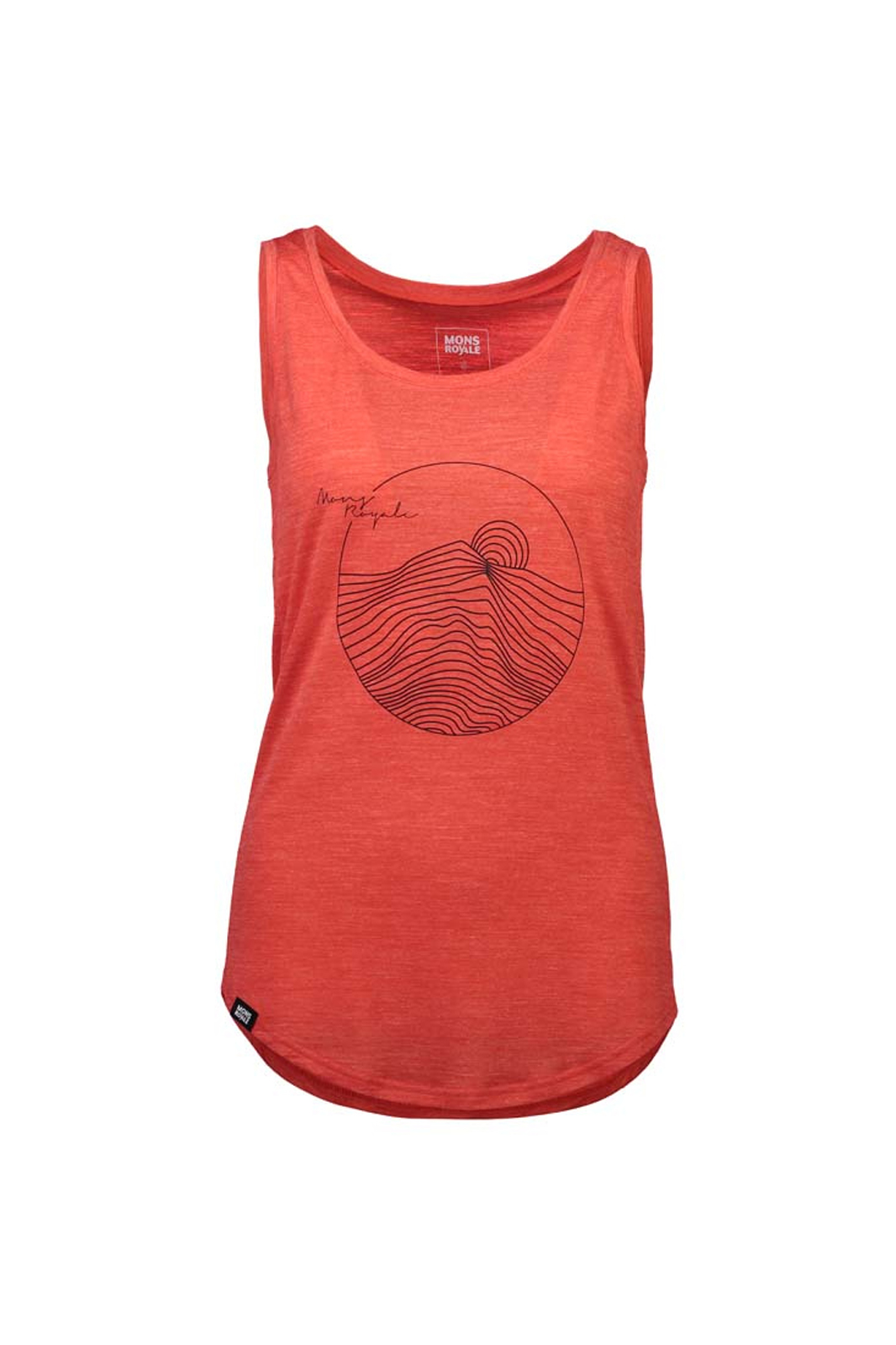 Hillary Hike Singlet Poppy