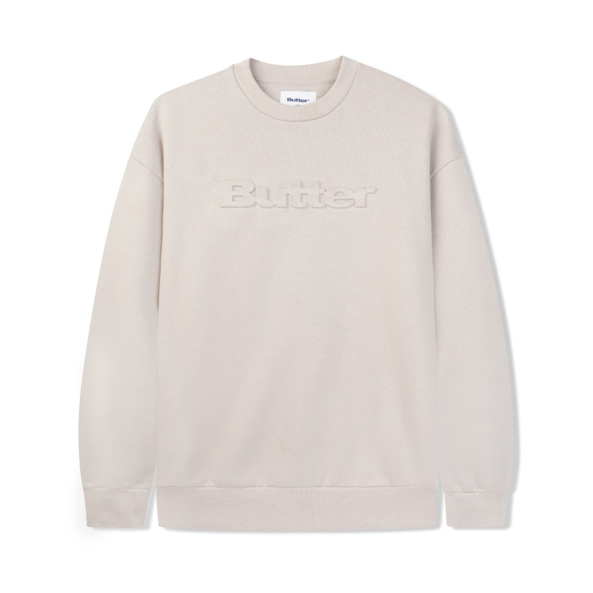 Embossed Logo Crewneck