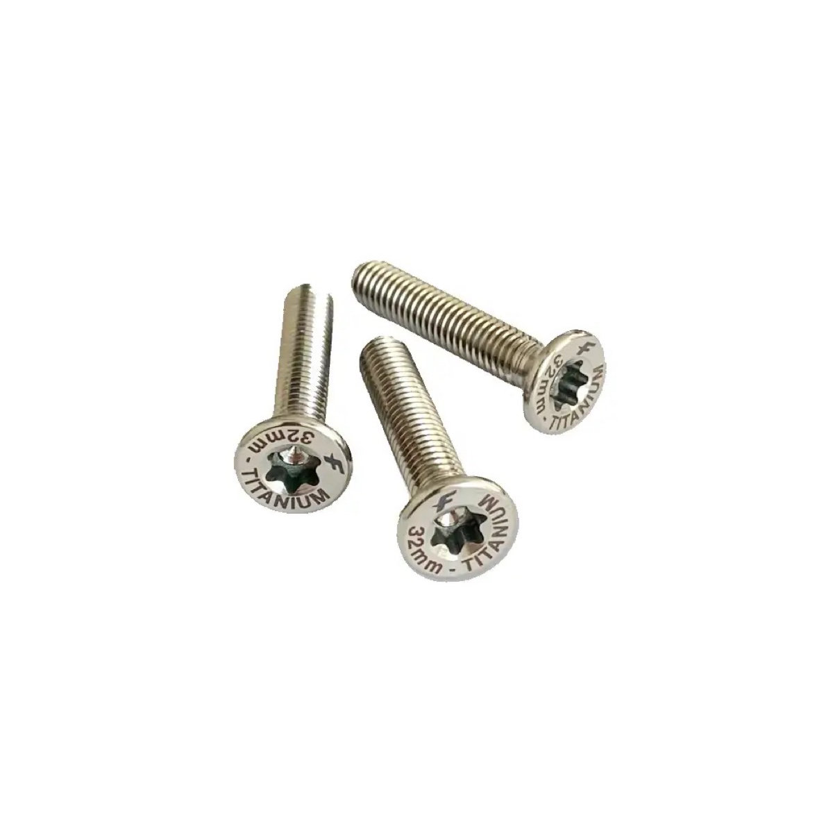 Titanium Screw Set 3x M6x32 Maschine, Schraube