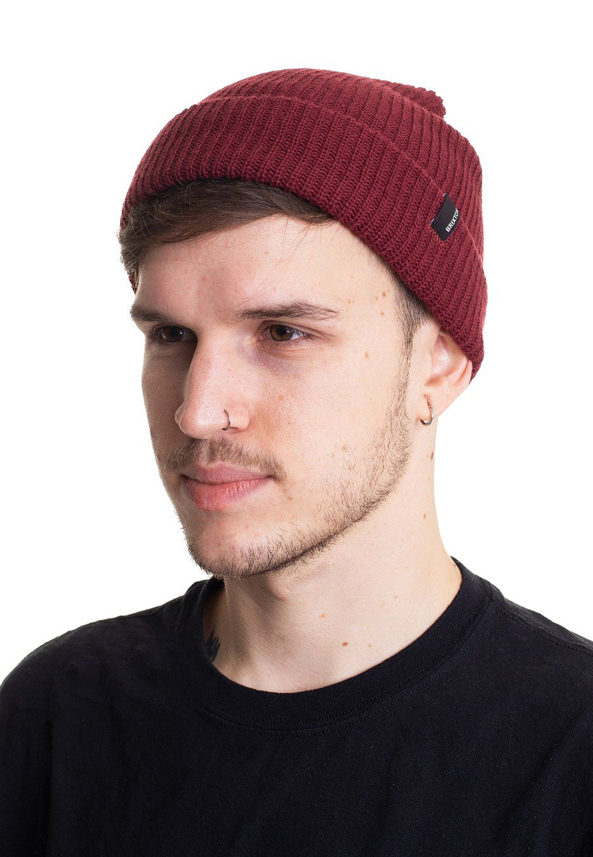 Brxtn Heist Beanie Wine