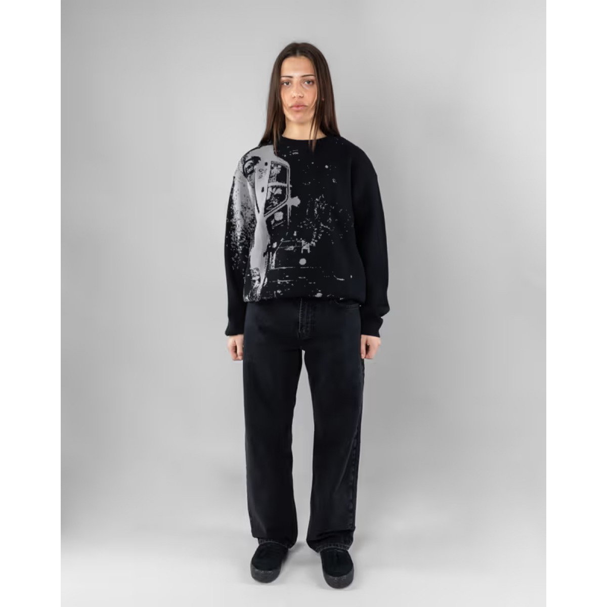 Jacquard Knit Sweater Jacquard Knit Sweater